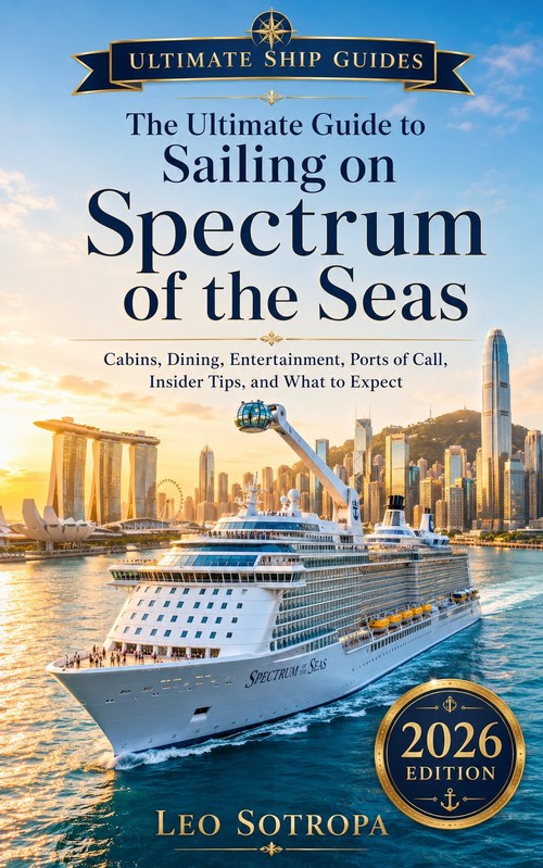 Cover of The Ultimate Guide to Sailing on Spectrum of the Seas by Leo Sotropa