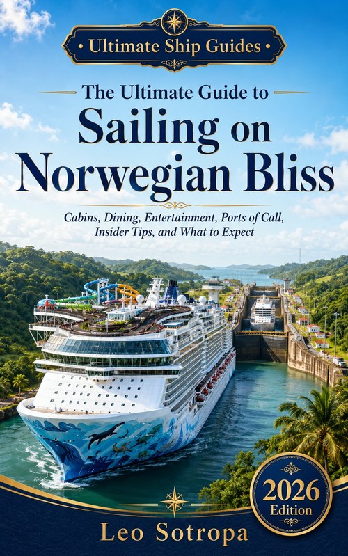 Cover of The Ultimate Guide to Sailing on Norwegian Bliss by Leo Sotropa
