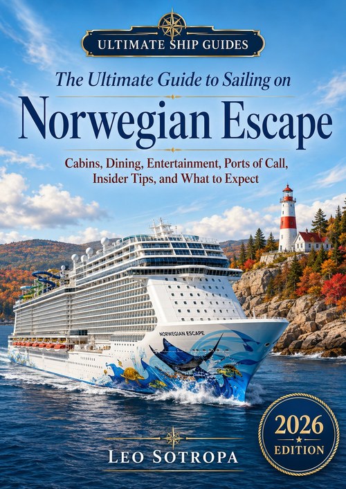 Cover of The Ultimate Guide to Sailing on Norwegian Escape by Leo Sotropa