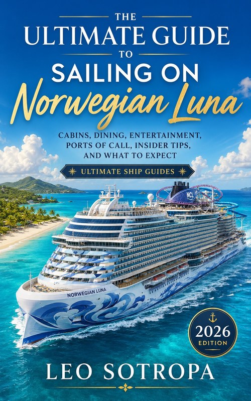 Cover of The Ultimate Guide to Sailing on Norwegian Luna by Leo Sotropa