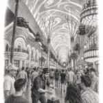 Las Vegas travel planning illustration